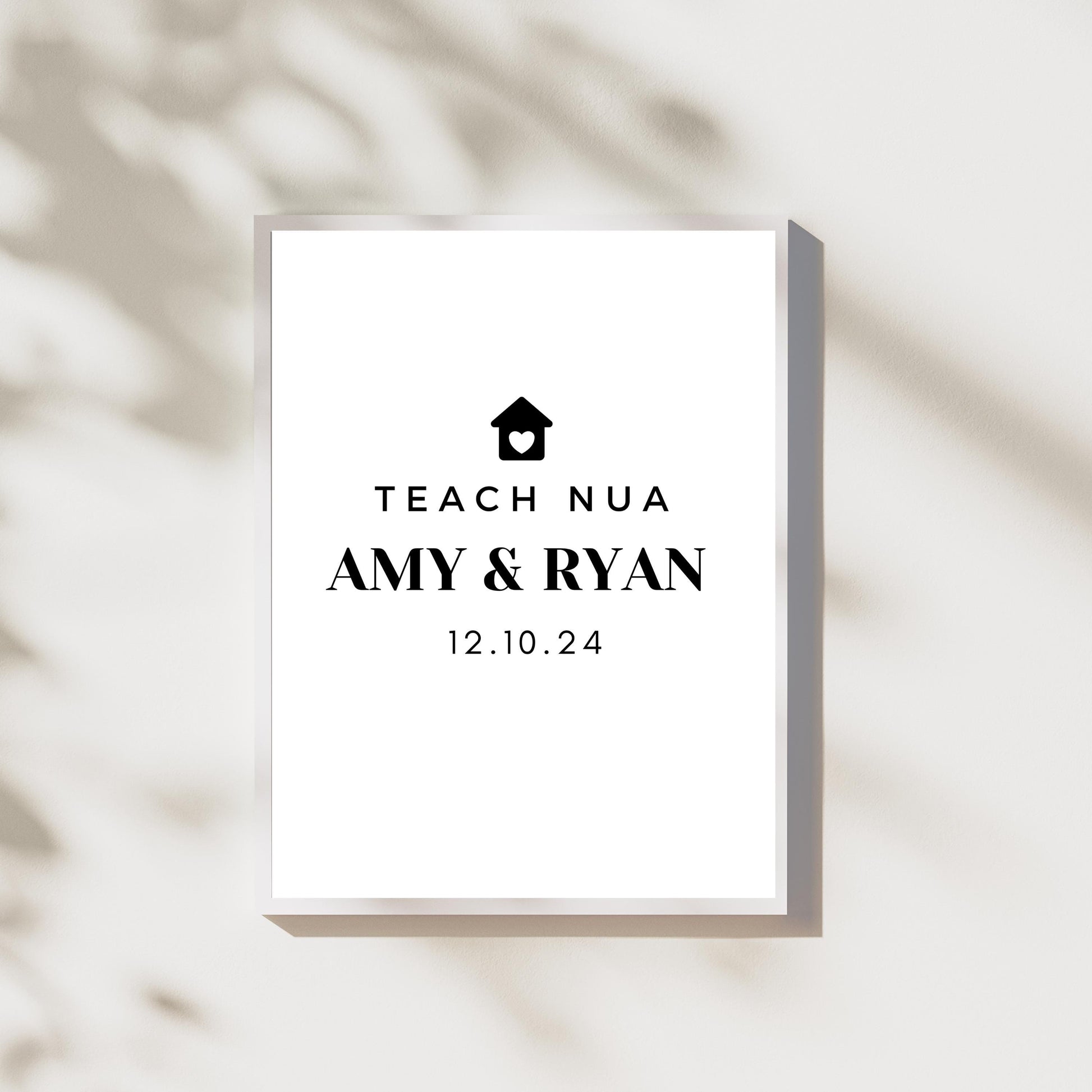 Personalised New House Print