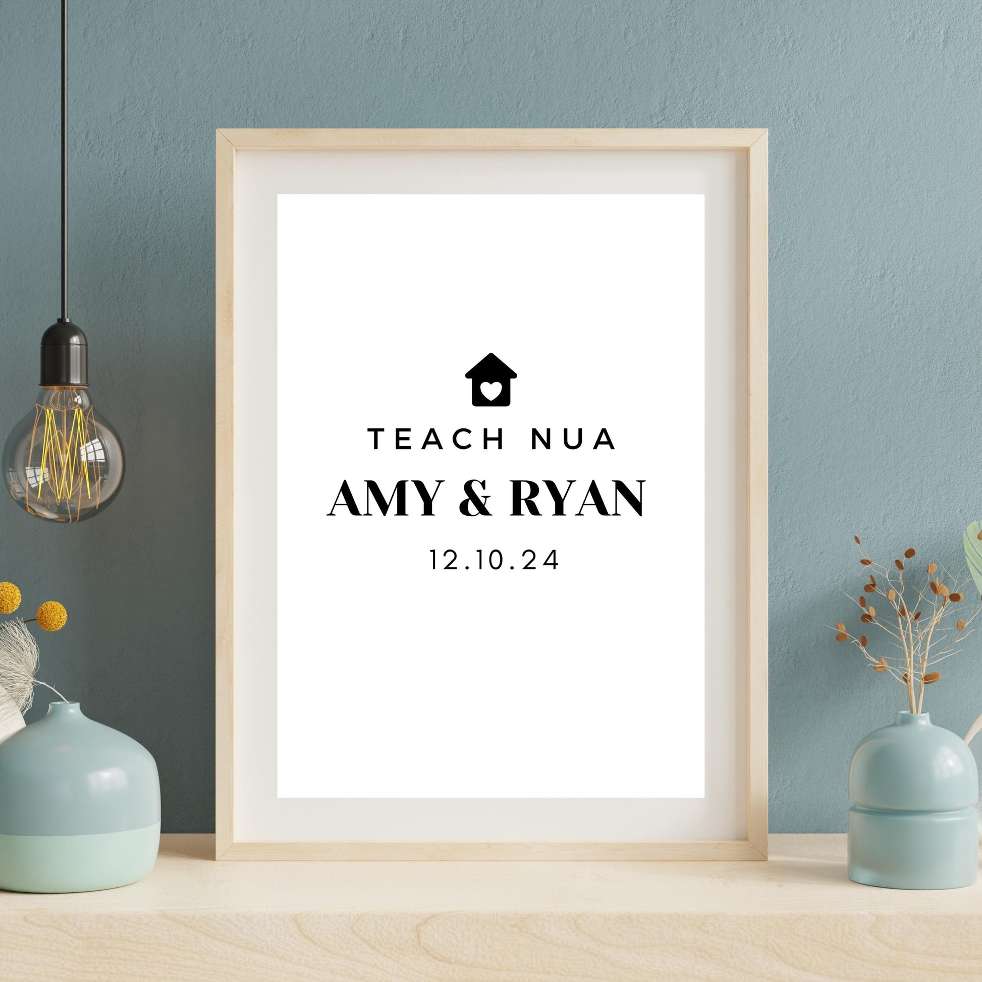 Personalised New House Print