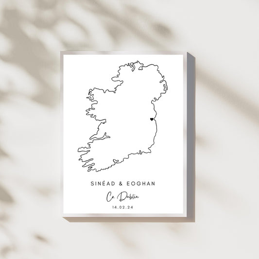 Personalised Print for New House/Engagemenr/Wedding