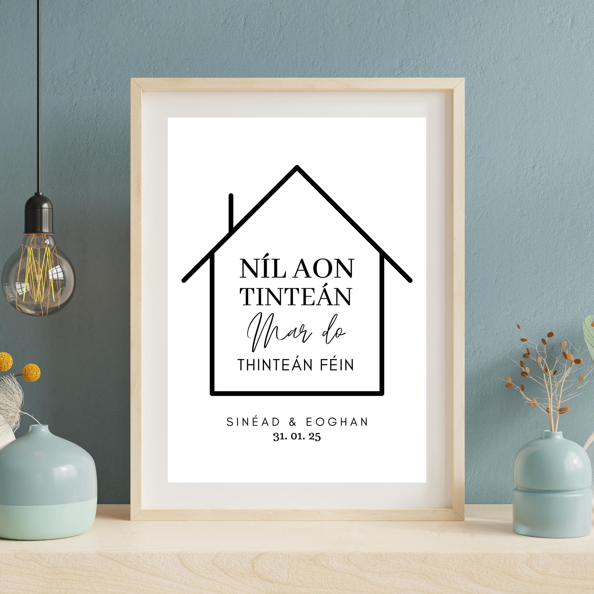 Personalised New House Print