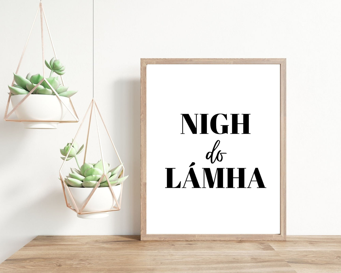 Nigh do lámha, wash your hands, Irish gift, Irish language, Irish art, Irish print, wall art, wall print, Bathroom print