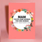 mothers day card, some woman, Irish card, Mam card, mothers day, Irish mammy, gift for mam, gift for mother,