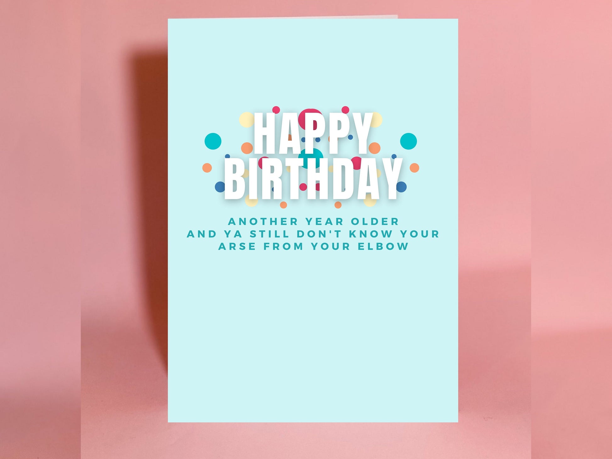 Irish birthday card, happy birthday, birthday card, funny happy birthday, Irish card