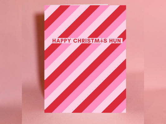 Happy Christmas hun, Christmas card