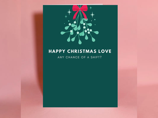 Happy Christmas love, Christmas card