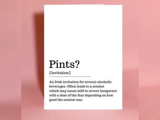 Pints? Card