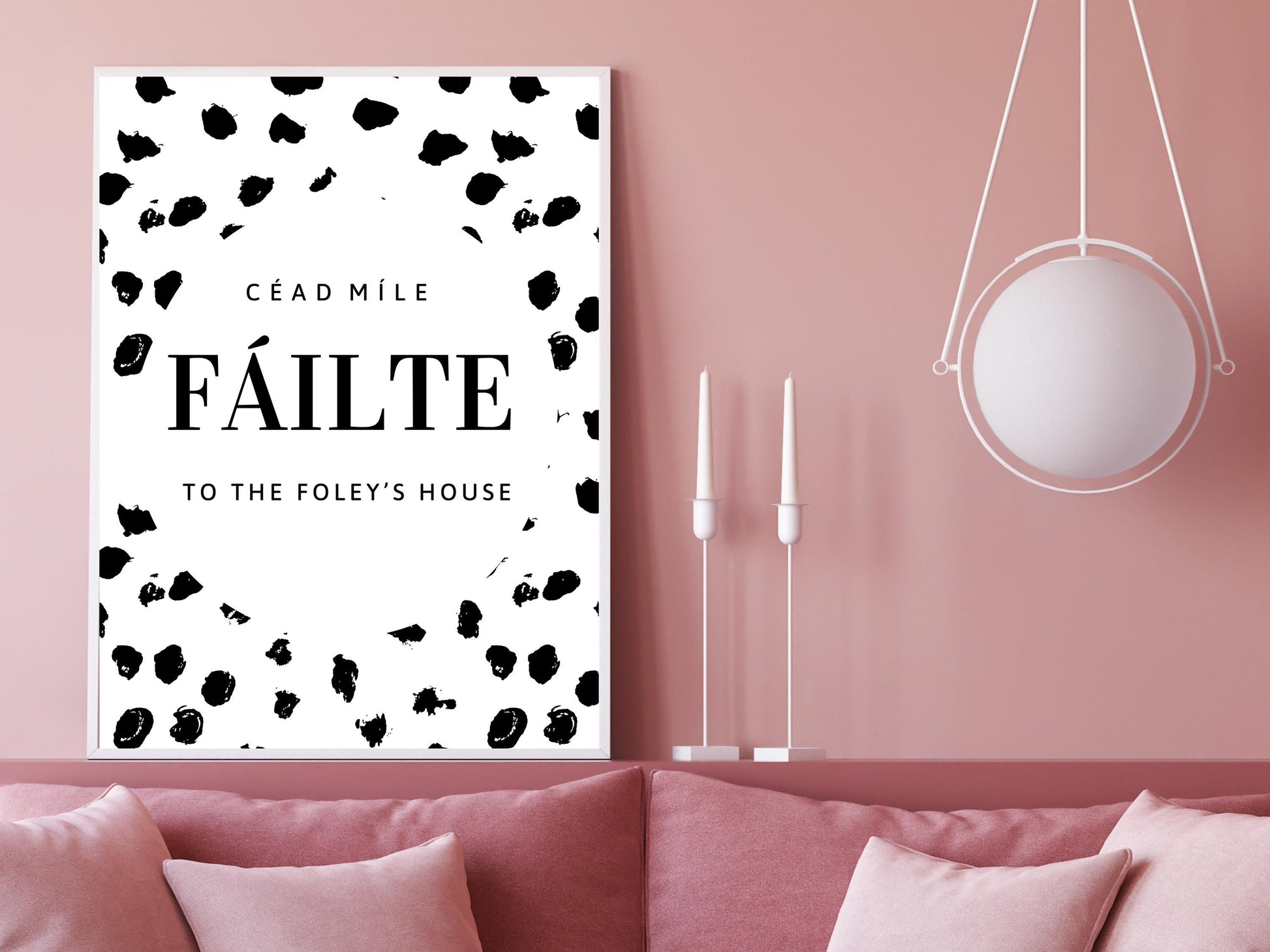 Personalised New House Print