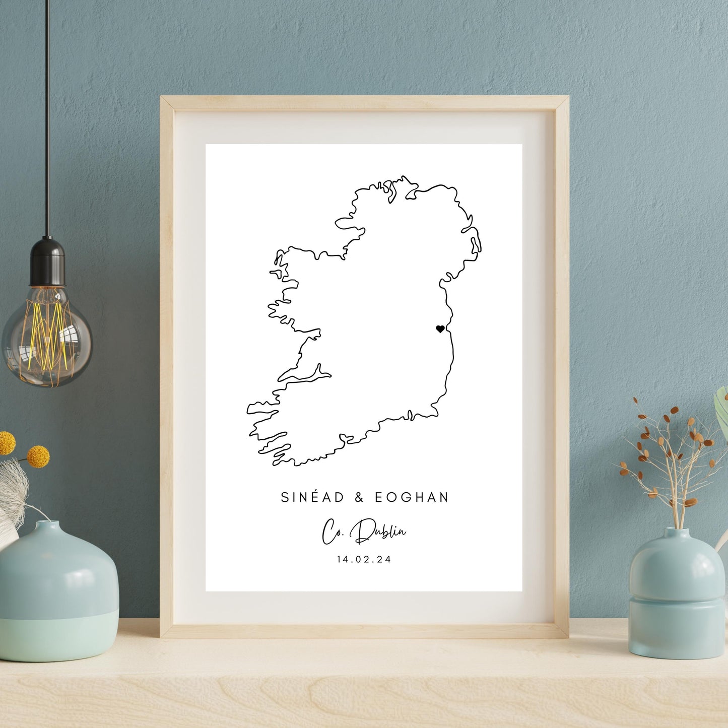 Personalised Print for New House/Engagemenr/Wedding