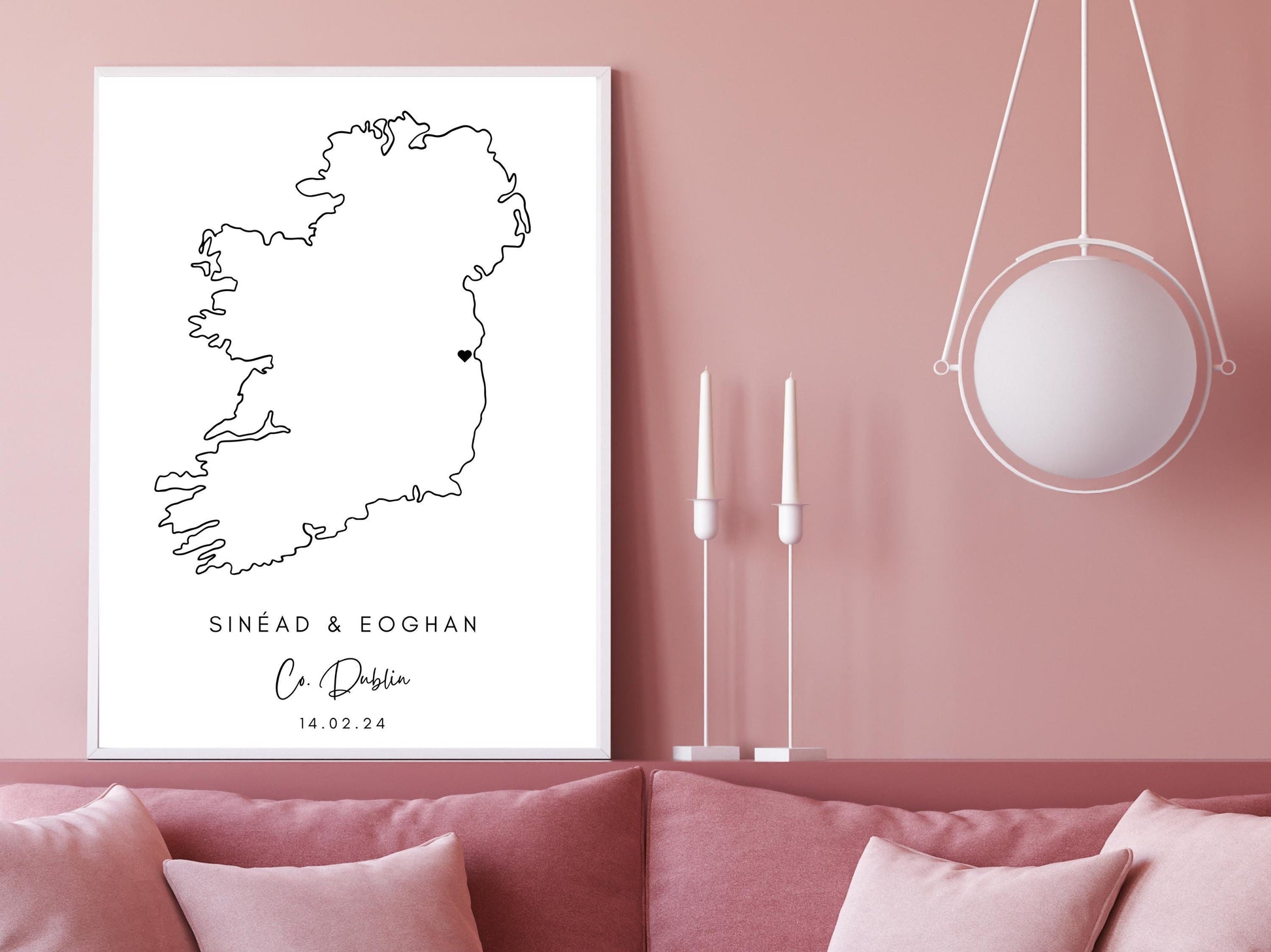 Personalised Print for New House/Engagemenr/Wedding