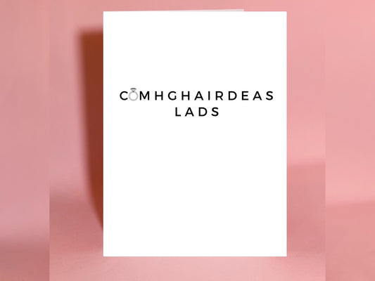 Irish Wedding/Engagement Card