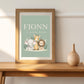 Personalised Engagement and New House Print