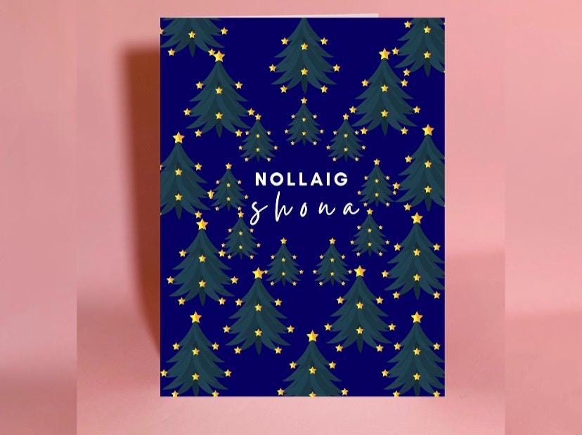 Nollaig Shona Christmas card bundle