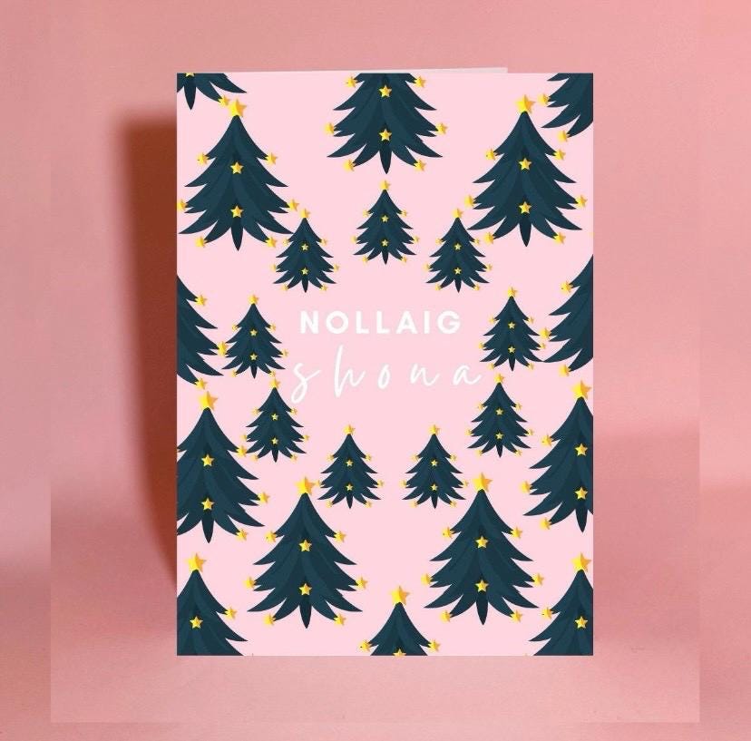 Nollaig Shona Christmas card bundle