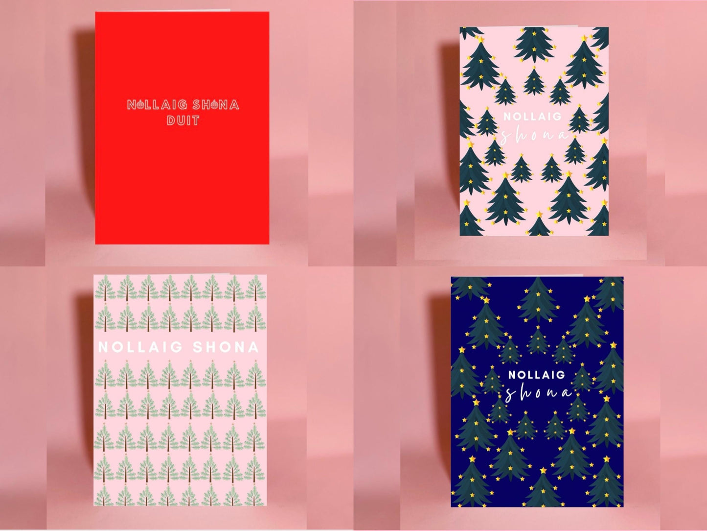 Nollaig Shona Christmas card bundle