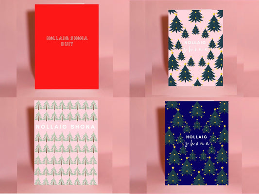 Nollaig Shona Christmas card bundle