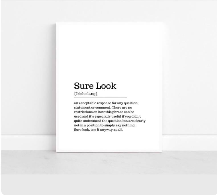 Pints Dictionary Print