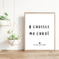 Irish saying, Irish gift, Irish print, Irish wall art Irish wall hanging, Irish art, wall art, wall print