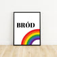 Pride, pride gift, Irish print, Irish gift, Irish saying, Home décor, house warming gift, new house gift, Irish wall art