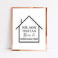 no place like home, new house gift, housewarming gift, Irish gift, Irish art, Irish print, wall art, wall print,