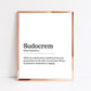 sudocrem, Irish saying, Irish gift, Irish language, Irish art, Irish print, wall art, wall print,
