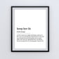 keep her lit, Irish print, wall art, wall print, Irish gift, Irish language, Irish art, Irish print