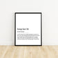 keep her lit, Irish print, wall art, wall print, Irish gift, Irish language, Irish art, Irish print