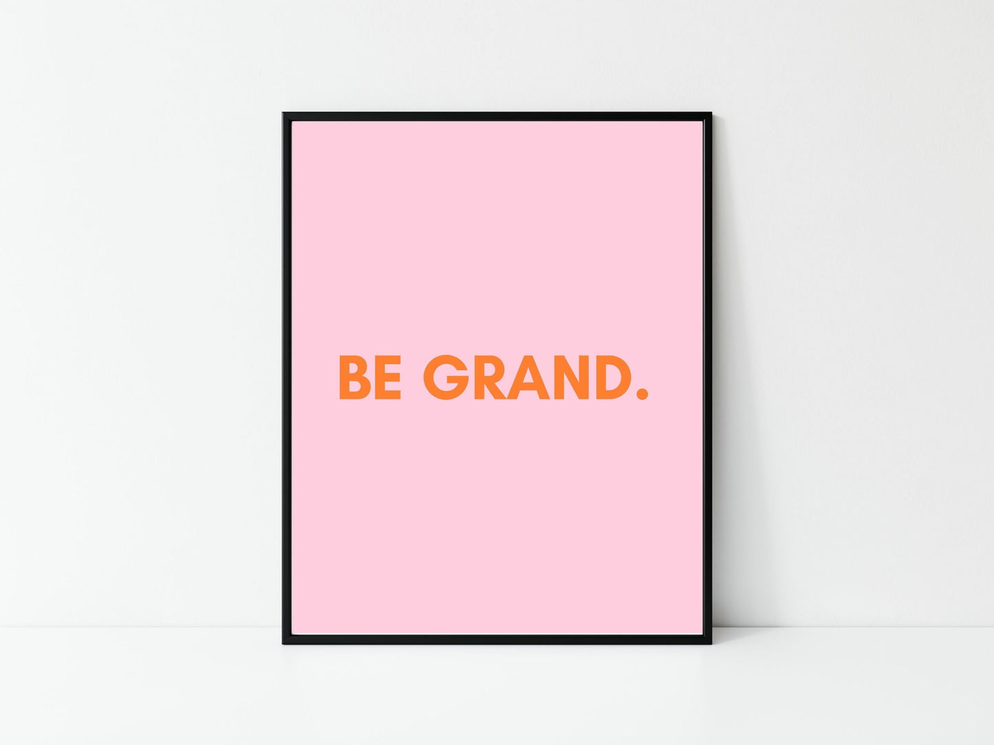 it'll be grand, be grand, Irish print, Irish gift, Irish saying, Home décor, house warming gift, new house gift, Irish wall art