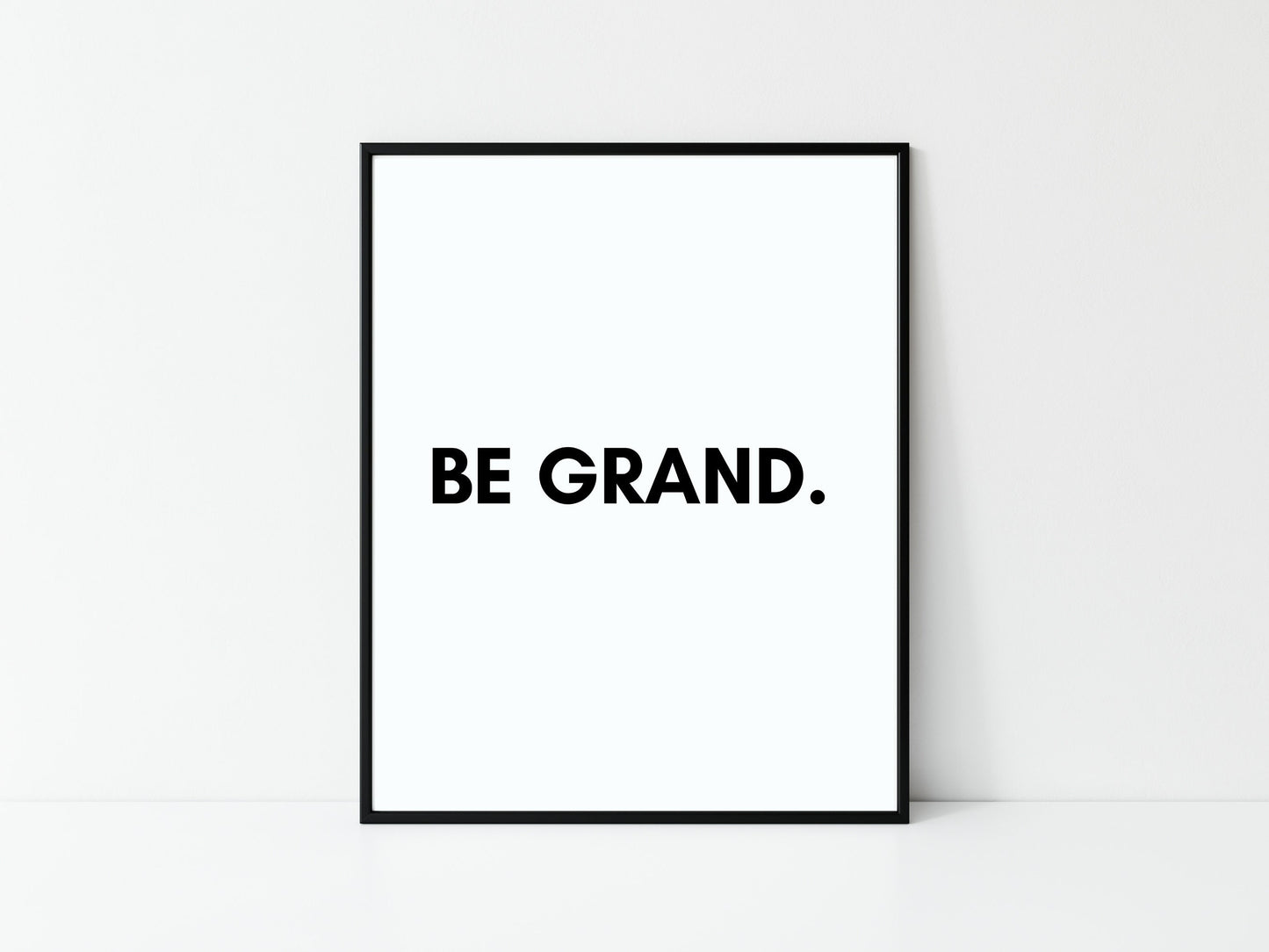 it'll be grand, be grand, Irish print, Irish gift, Irish saying, Home décor, house warming gift, new house gift, Irish wall art