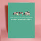 Irish card, anniversary card, funny anniversary card, Irish anniversary card, card for husband, farmer card, Irish farmer