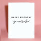 Irish birthday card, happy birthday, birthday card, funny happy birthday, Irish card