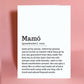 Mamó, grandmother card, granny card, nanny, Mothers day card, mothers day, Irish mammy, gift for mam, gift for mother,