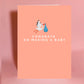 Irish card, new baby card, newborn card, funny newborn card, Irish card
