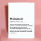 Teacher card, teacher gift, card for teacher, múinteoir card, Irish card, Irish greeting card