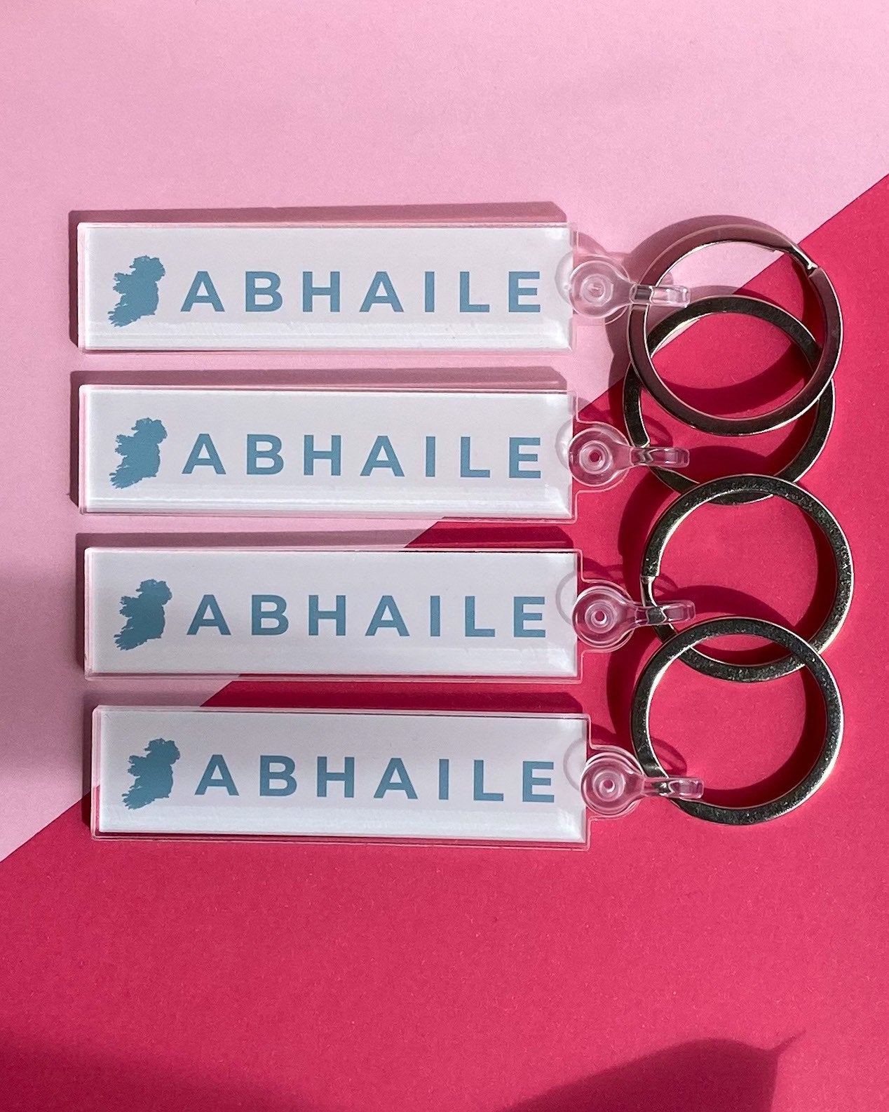 Abhaile keyring