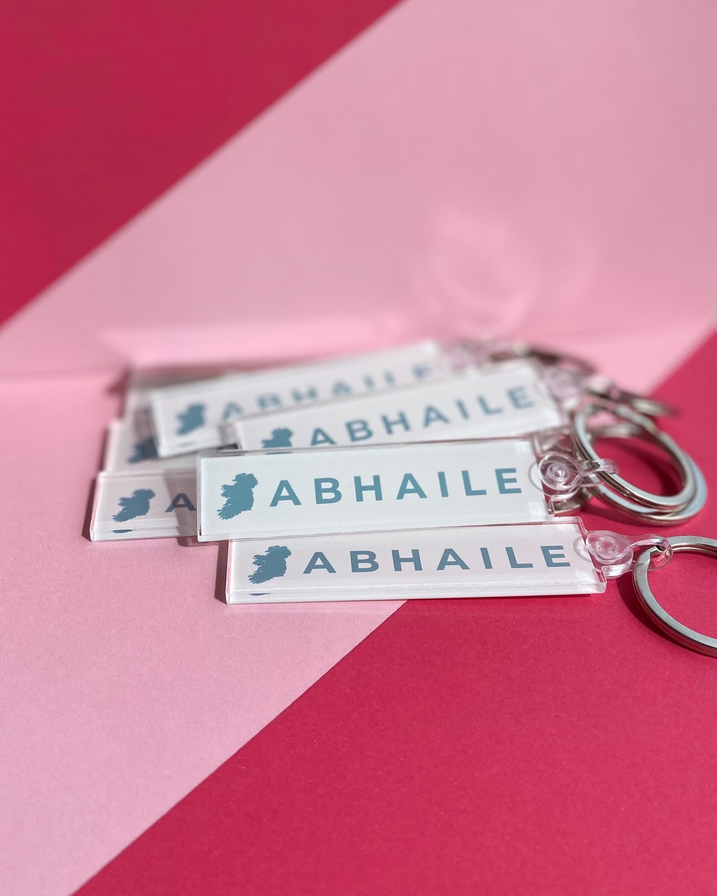 Abhaile keyring