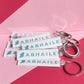 Abhaile keyring