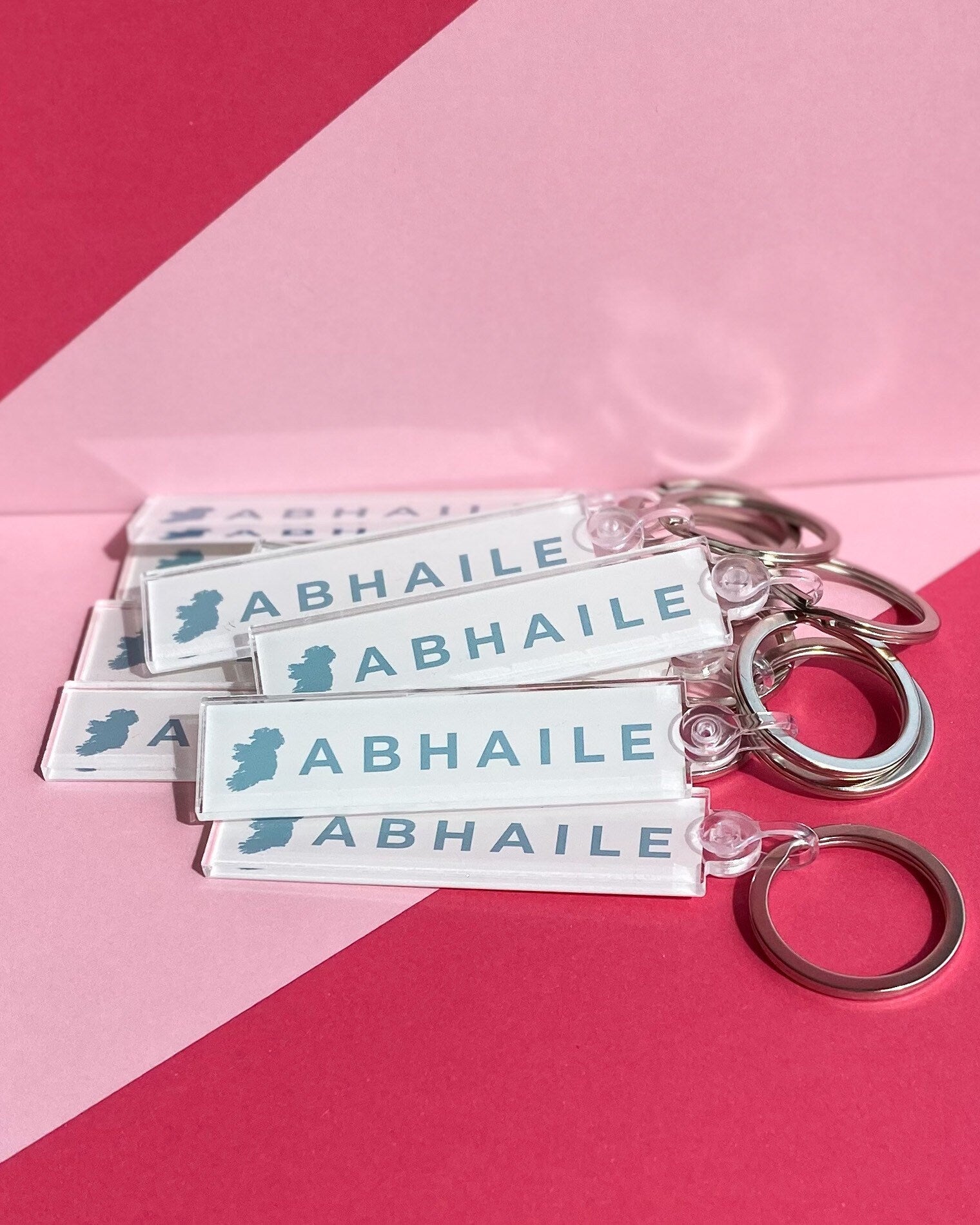 Abhaile keyring