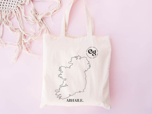 Abhaile tote bag